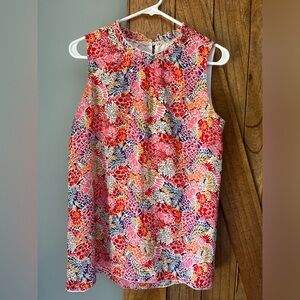 Floral Sleeveless Top